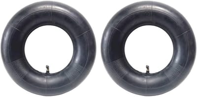 Binnenbanden Set - Reservebanden Tuin - Mobiliteit Herstellen - Versterkte Rubberconstructie - 13x5.00-6 - Zwart