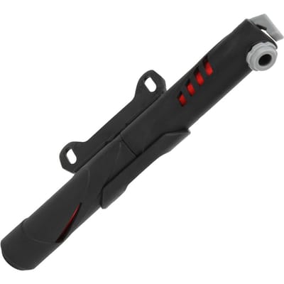 Mini Handmatige Fietsbandenpomp Schrader Presta Ventiel Universele Fiets Pomp Fietsonderdeel Zwart Rood black