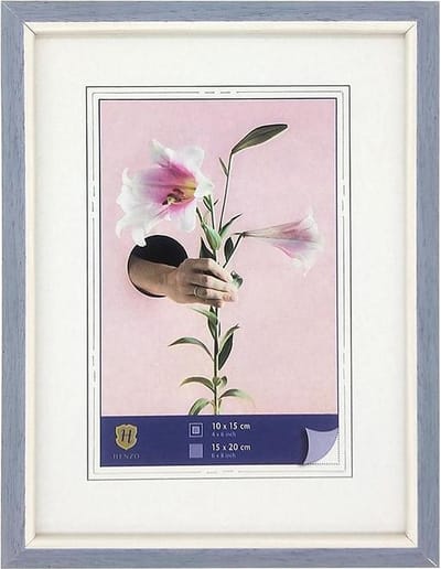 Fotolijst - Henzo - Lily - Fotomaat 15x20 cm - Blauw
