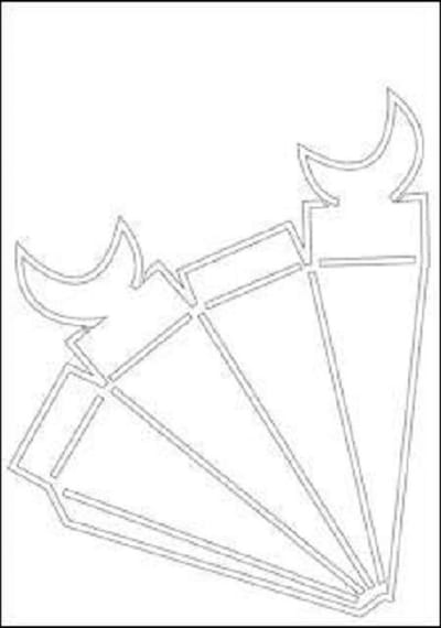 Joy! crafts Polybesa stencil - puntzak maan 6002/0711 A5