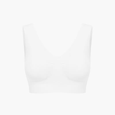 cfab - Comfortabele bh - Wit - 4XL - BH Zonder Beugel Voorgevormd - Ondergoed - Naadlos