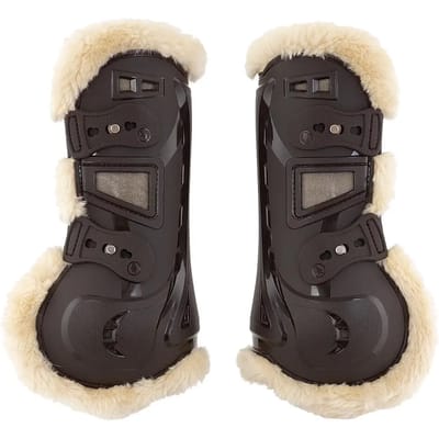 Kogelbeschermers met open voorkant voor bontpaarden BR Equitation Urban Comfort
