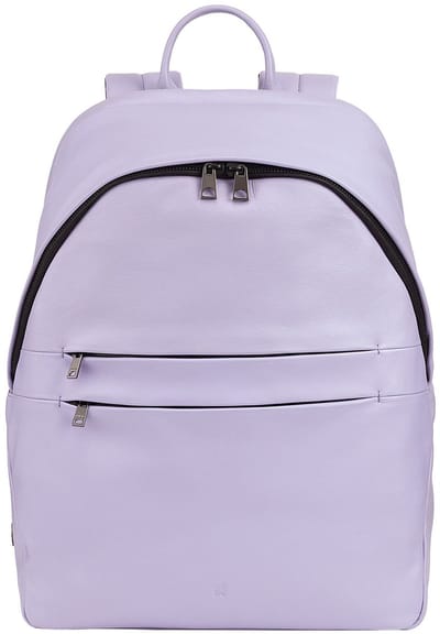 DuDu New York Dagrugzak Leder 41 cm Laptopvak - 42cm (17 duim) - provence lilac