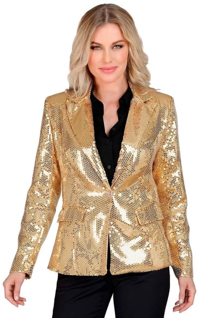 Pailletten Blazer Showgirl Sold To Gold Vrouw