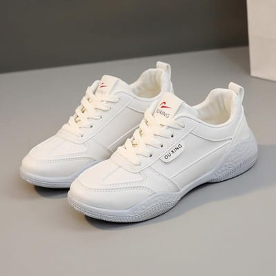 Hy108 Nieuwe Witte Schoenen Damesschoenen Zomer Ademend Verhoogd Platform Casual Schoenen Boardschoenen Draagbaar en Trendy Casual 36