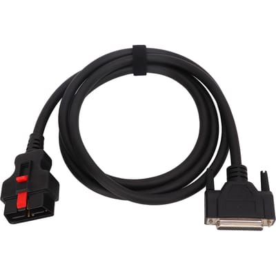 Câble de Test Diagnostique 16 Broches Remplacement Adaptateur Connecteur Extension pour Mercedes‑Benz black