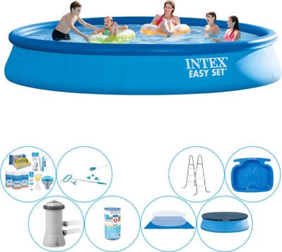 Zwembad Comfort Pakket -  Easy Set Rond 457x84 cm