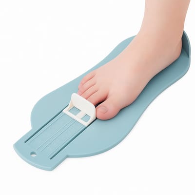 Voetmeter Kind I Schoenmaat Meter Kind I Voetmaat Meten I Schoenmeter Baby I Maatregel Baby I Blauw