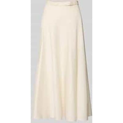 regular fit midi-rok van katoenmix model 'VUSOLA'