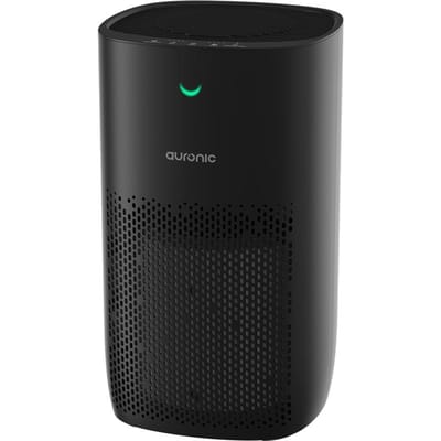 Auronic Luchtreiniger Fresh Pro met HEPA 13 Filter, Ionisator en Koolstoffilter - Ruimtes tot 65m² - CADR-waarde van 300m³/u - Air Purifier - Zwart
