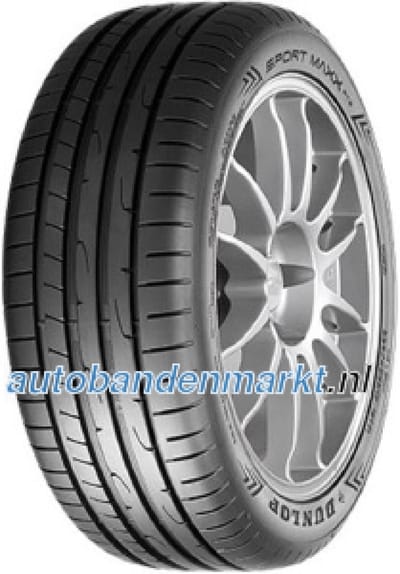 Dunlop Sport Maxx RT2 RunFlat ( 225/45 R19 92W *, met velgrandbescherming (MFS), runflat BLK )