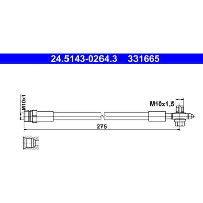 Remleiding ATE 24.5143-0264.3