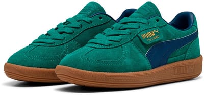 PUMA Unisex Palermo Junior Wild Green-persian Blue Größe: 38 | Schuhe Outlet | kids | Blau
