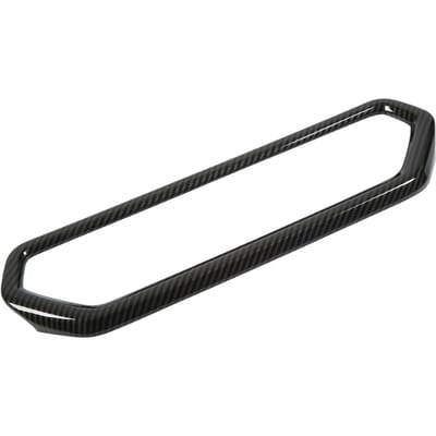 Centrale Bediening AC Luchtuitlaat Afdekking Trim Koolstofvezel Stijl Decoratieve Sticker voor X3 G01 X4 G02 2022+ black