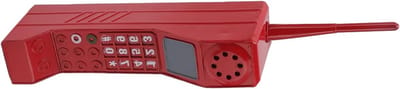 Retro Mobiele Telefoon Ornament uit de Jaren '90 - Vintage Simulatie Model voor Fotografie en Decoratie - Uniek Cadeau voor Verzamelaars en Nostalgie-liefhebbers