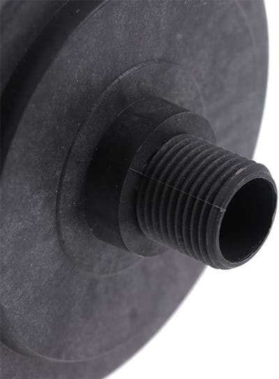 Dailygoods- Luchtinlaatfilter 1/2" PT 20mm - Geluidsdemper - Metalen Demper - Vervangelement - Filtratie-efficiëntie 99% - Eenvoudig te installeren