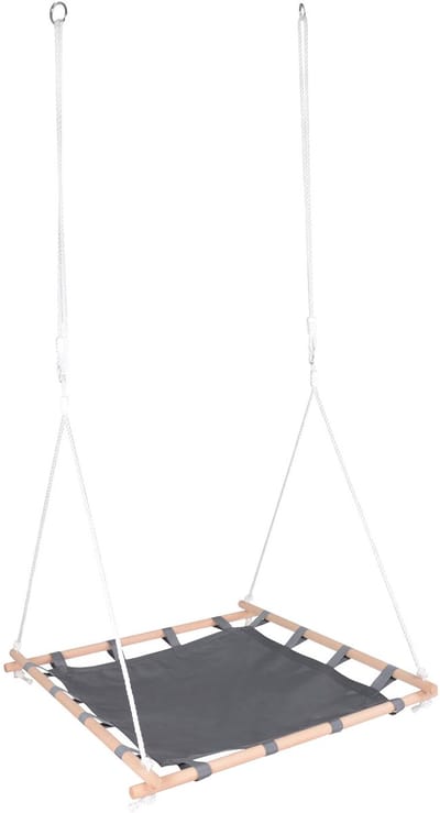Small Foot - Nestschommel met Houten Frame, 100x100cm