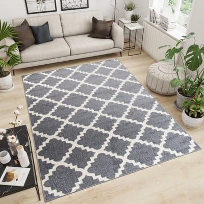 Tapiso Maroko Vloerkleed Trellis Woonkamer Tapijt Maat- 200x290