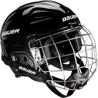Jeugd IJshockeyhelm met Kooi - Compleet Veiligheidsvizier