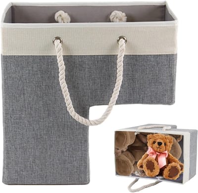 Trapmand Organizer - Opberger - Ruimte Besparen - L-vormig Ontwerp - 40x25x40 cm - Grijs