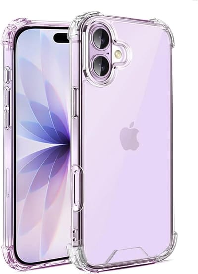 Geschikt voor iPhone 17 Hoesje Transparant Anti-Shock Hoes met Hoekbumpers - Epicmobile