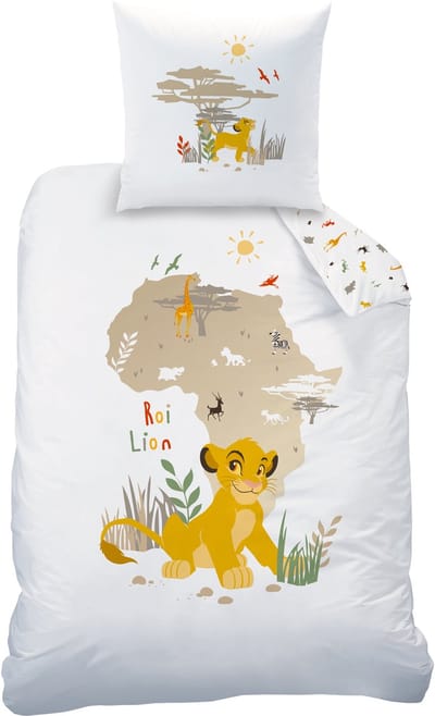 Disney The Lion King Dekbedovertrek Brousse - Eenpersoons - 140 x 200 cm - Katoen