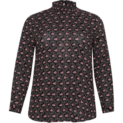Kaffe Curve KCami LS Blouse Printed Dames Blouse - Maat 46