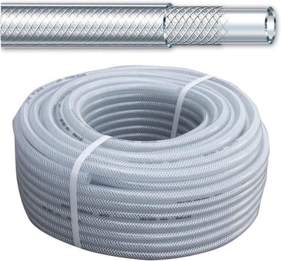 Gele Gevlochten Tuinslang 15mm - 50 Meter Duurzaam en Flexibel