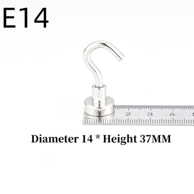 1/3/5/10PCS Crochets Magnétiques Puissants Crochets de Rangement Polyvalents Crochets de Rangement pour Maison Cuisine Bar Crochets de Rangement pour Clés Cintres de Salle de Bain 1PCS