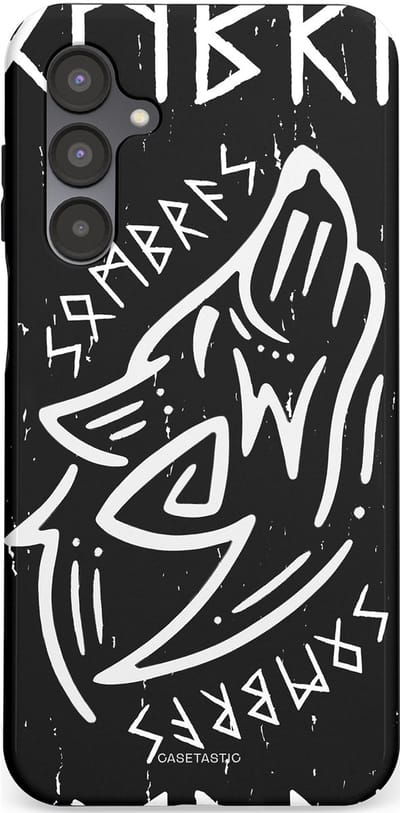 Casetastic Hoesje Geschikt voor Samsung A16 - Stijlvolle Beschermende Duo-layer Case - Wolvenkreet