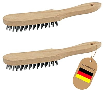Draadborstelset voor diverse toepassingen - Handdraadborstels en krabborstels