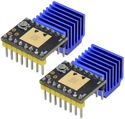 2 Stuks Stappenmotor Driver TMC2209/TMC2208 2.5A UART voor 3D-printer en CNC