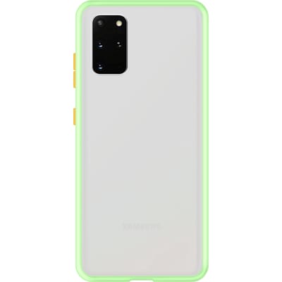 Samsung Galaxy S20 Plus Back Cover - Lichtgroen/Transparant