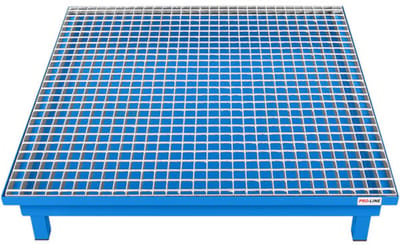 Pro-Line Serie - Stalen Opvangbak - 100x100x20cm - 500kg Draagvermogen - 90L Capaciteit