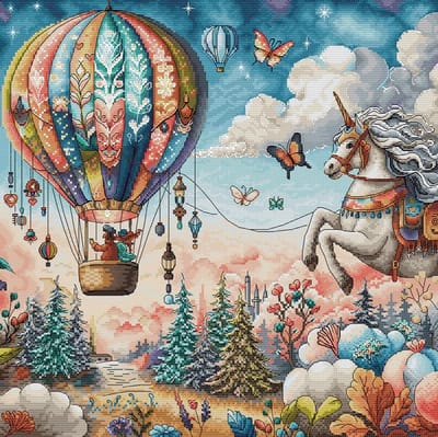 Borduurpakket AVA Stitch - The World of Dreams - De Droomwereld - 138