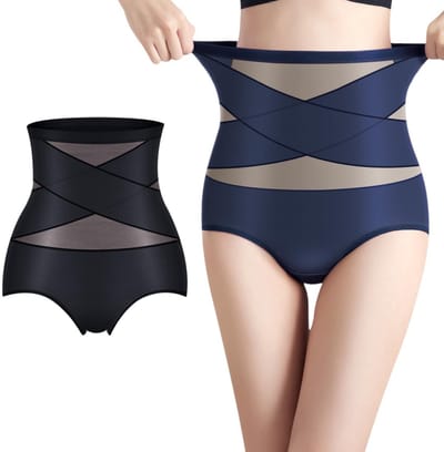Dailygoods- Buikcontrole Onderbroeken Comfortabel - Hoge Taille Slips - Corrigerend Ondergoed - Shapewear Dames - Figuurvormend - 83% Polyamide, 17% Spandex