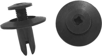 Dailygoods- Klinknagel 6 mm - Bevestiging voor Spatbord/Bumper - Kunststof - Universeel - 30 Stuks - Duurzaam Auto-Accessoire - Bevestigingsclip