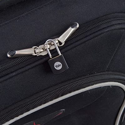 Yale - Aluminium Hangslot - 25 mm - Zwart - Standard Protection