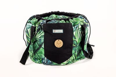 Skiep® Junglelook/zwart Kookstoof-Gaarstoof – Energiezuinige Hooikist & Slowcooker zonder Stroom – Gevuld met 100% Schapenwol– Wasbaar- Lokaal Handgemaakt met Sociale Tewerkstelling– Gezond, Energiezuinig & Relaxt Koken – Ook te Gebruiken als Koelbox