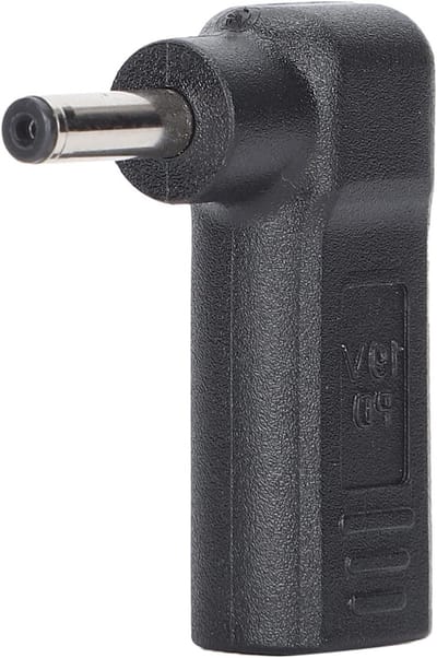 USB C naar DC Male Adapter met 4x1.35mm Stekker voor Laptops en Tablets - 65W Power Delivery en 90° Verstelbare Hoek