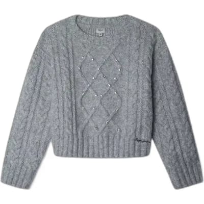 Pepe Jeans Baela Trui Grijs 8 Years Meisje