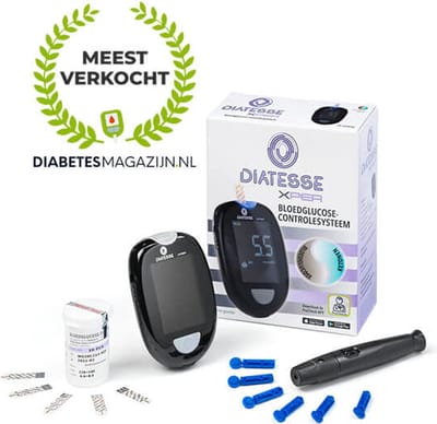 Diatesse xper KETO-startpakket INCLUSIEF  10 ketonen strips + 10 glucose strips | ketonen meter