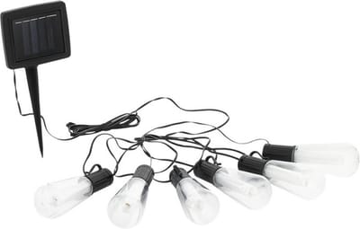 EGLO SOLAR LICHTKETTING 6L WIT