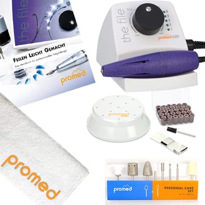 Promed elektrische nagelvijl model 620 deluxe - manicure/pedicure set electrisch