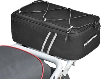 Fiets Zitpakket - Bagagedrager Tas - Veilig Opbergen - Waterdichte Ritssluiting - 8 Liter Capaciteit