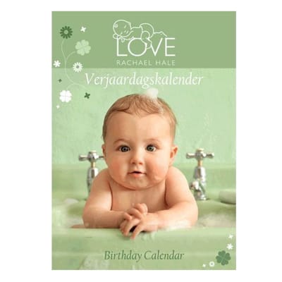Rachael Hale Verjaardagskalender - Baby Love 25x18 cm