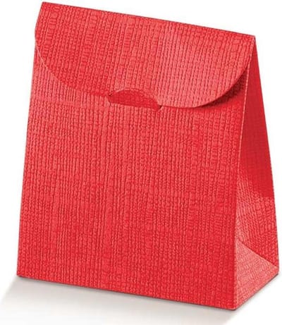 Cadeauverpakking cadeaudoosjes, 70x35x80mm ROOD (25 stuks)