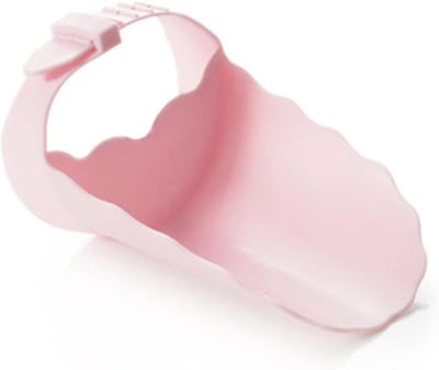 Kraan Extender Kinderen - Kraan Verlenger Baby - Zelf Handen Wassen - Kindvriendelijk Ontwerp - 10.5x7.8x11.5cm - Roze