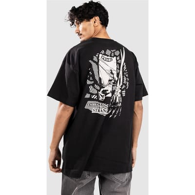 Volcom Kut N Rip T-Shirt zwart