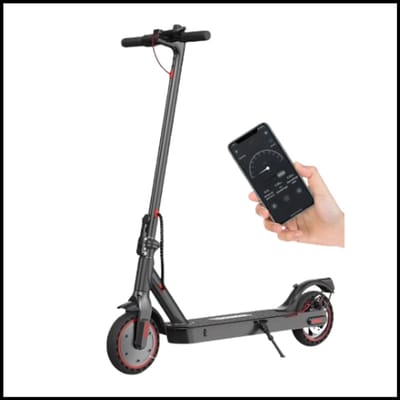 I9 Elektrische Step – 350W – 30 km/u – 7.5Ah Accu – 8.5 inch Anti-Punctie Banden – Opvouwbaar – Disc Remmen & EABS – App-Control – Lichtgewicht & Veilig – Voor Volwassenen